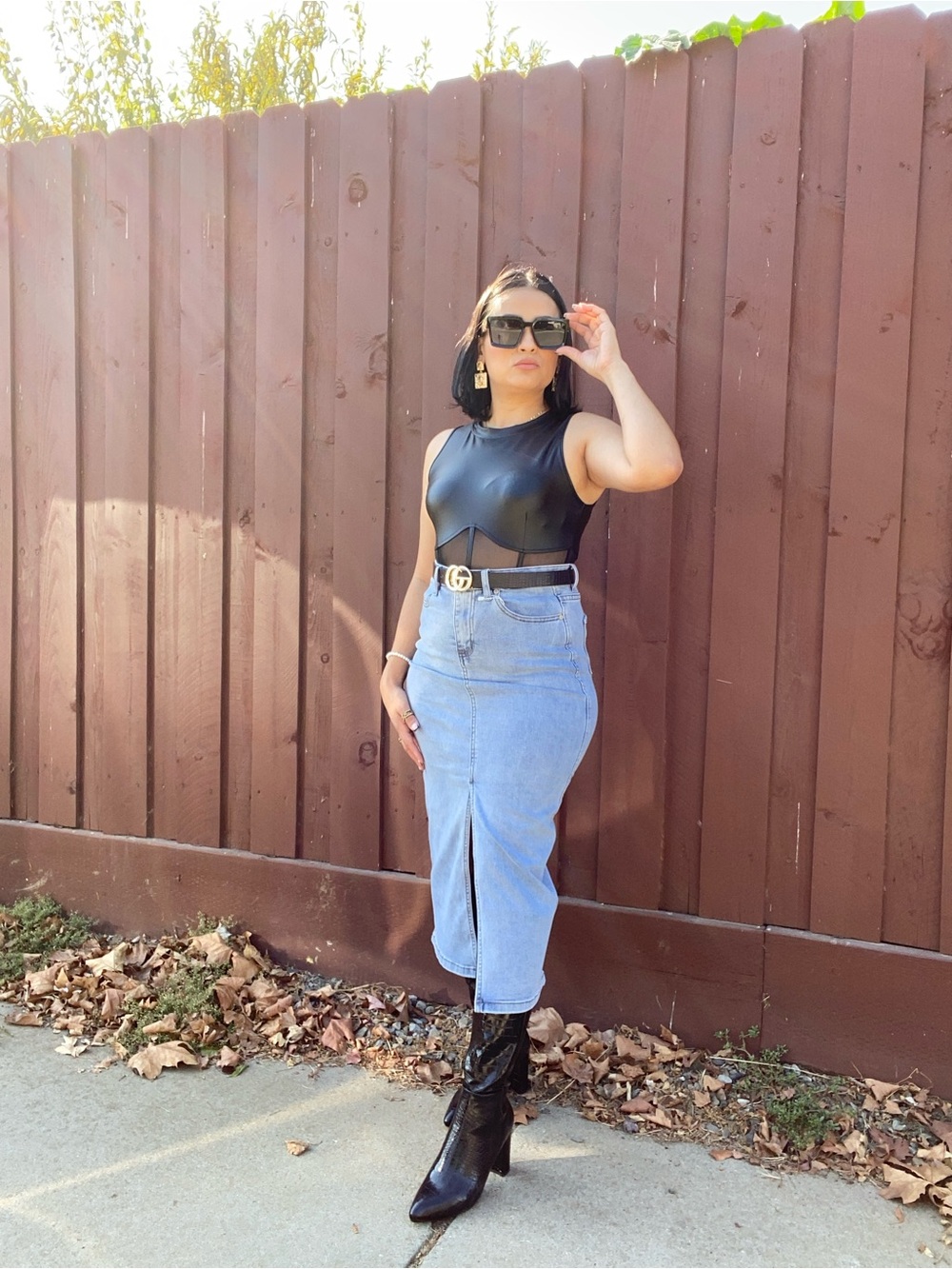 Women’s Maxi Denim Skirt